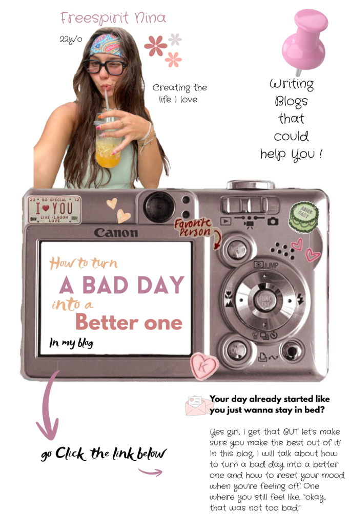 how to turn a bad day into a good one