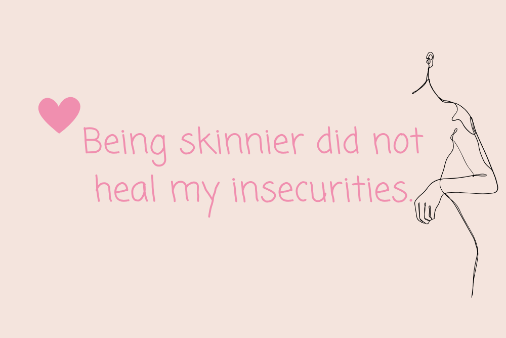 being skinnier does not make you more happy